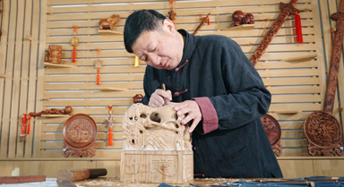 齊魯守藝人|一木成印鑄桃源